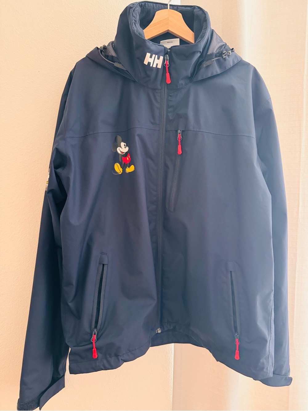 ✨ Helly Hansen x Disney Mickey Mouse Waterproof Jacket – Size XL